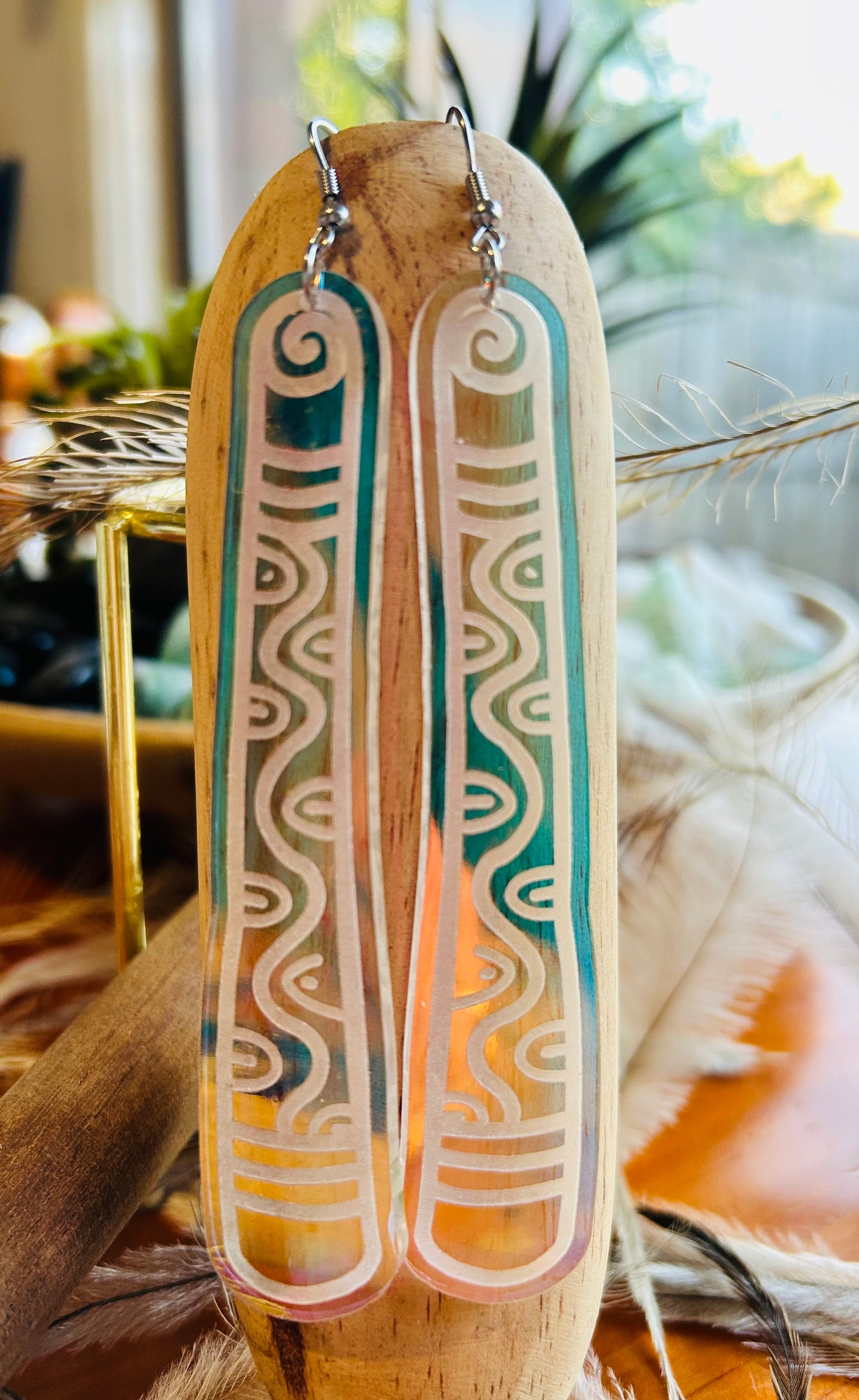 Didgeridoo Earrings