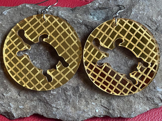 Long Neck Turtle Earrings